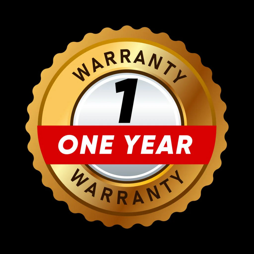 1 Year Warranty